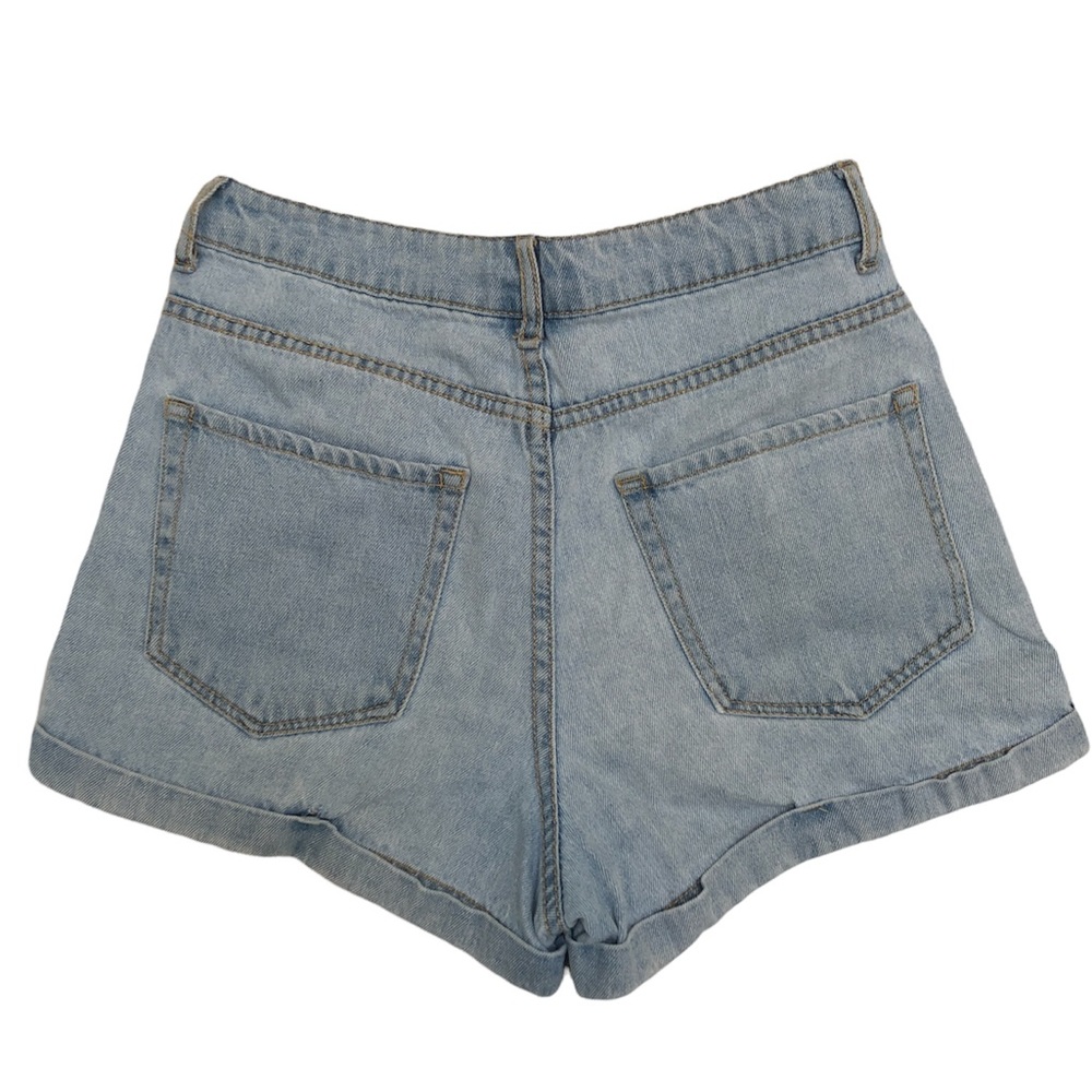 Light Wash Denim Shorts